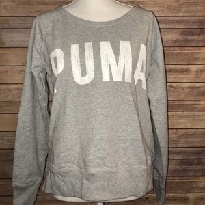 Light grey puma sweater